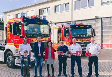 Feuerwehr Detmold erhält drei neue Fahrzeuge