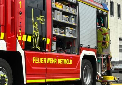 Rauchentwicklung im Industriegebäude